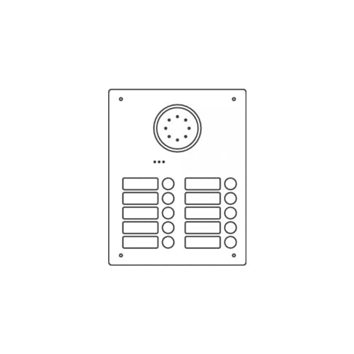 Preisvergleich Produktbild Ritto 1812220 Acero Edelstahl-Türstation 10WE