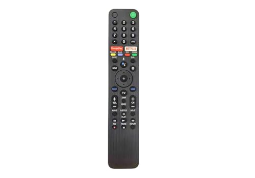 Image of KPDP Original Compatible with Sony TVRemote Original Bravia RMF-TX500p Model Remote Control Suitable Only P Series of Sony Television and Match Remote Exactly with Each Keys and Remote Model, Black