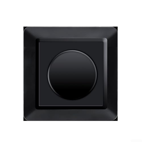 Regulador llevado programable negro para la instalación superficial, capacidad 400w con el ajuste suave para las luces 3-35w, construcción robusta del ABS