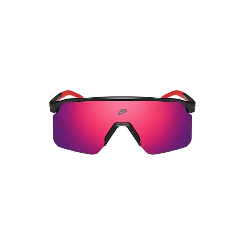 Lunettes de soleil Expedition rouge grand format avec monture mixte