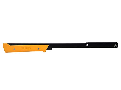 Agawa - Boreal24 Tripper Kit - 24 Inch Folding Bow Saw, 24" Rugged Cordura Sheath, Additional 24" Aggressive Blade (Black Frame - Yellow Handle) #TOP2