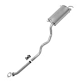 Northeastern Exhaust | Direct-Fit Exhaust Muffler Assembly Compatible for Hyundai Santa Fe 2001-2006 2.7L | Free Sleeve and Gasket Included | Automotive Replacement Part