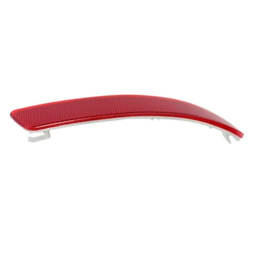 Réflecteur parechocs auto compatible avec BMW X5 E70 pièce gauche 63217158949 rouge