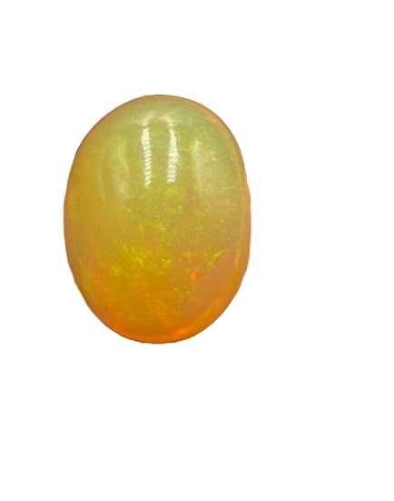 Opale éthiopienne 14x11mm : pierre précieuse en vrac pour fabrication de bijoux DIY