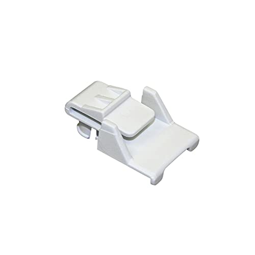 Liebherr 7428284 - Soporte con pinza para colgar en la parte superior de la placa de cristal, estante para alimentos, frigorífico, congelador y congelador.
