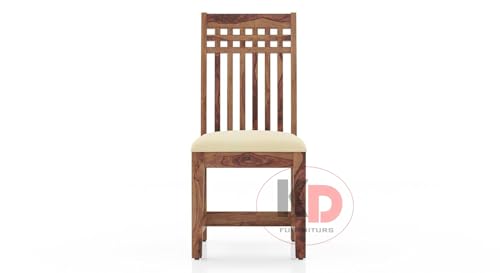 Image of Dining Table Set || Wood Dining Table with Chair 6 Seater || Dining Room Set || Wooden 6 Seater Dining Table || Modern and Unqiue Dining Table for Living Room (6 Seater Dining Table) Natural Finishs