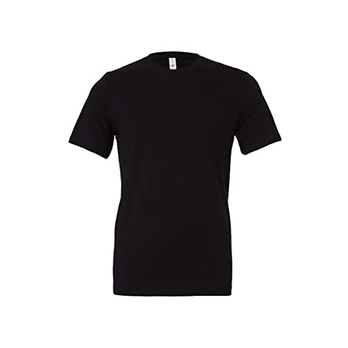 Bella Canvas 6 Pack Adult Unisex T-Shirt Black