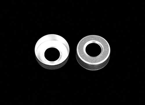 1000PCS 20mm Bi-Metallic Flip-Off Crimp Cap - Aluminum Tear-Off Unlined Seal, Caps Without Septa for 20mm OD Vials