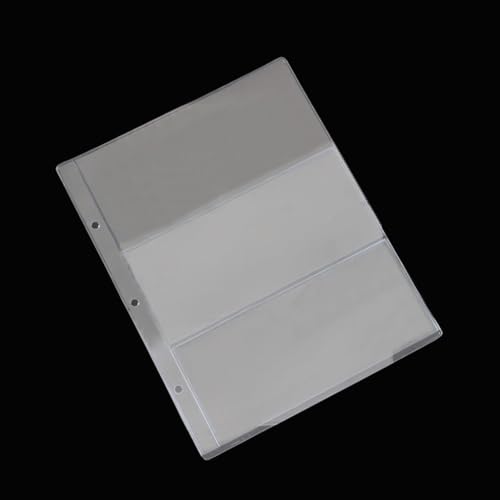 ECVGHD Funda interior de repuesto para archivador, colección de billetes y billetes