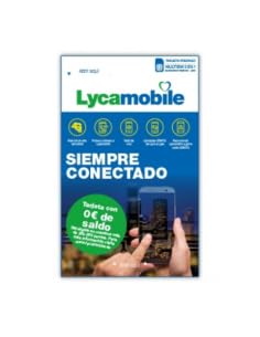 Tarjeta SIM Prepago Lyca 0€ Saldo