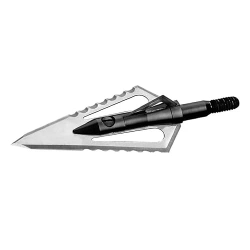 Magnus SBC100-4 Stinger Buzz Cut 4 Blade Broadheads, 3-Pack, 100 Grain