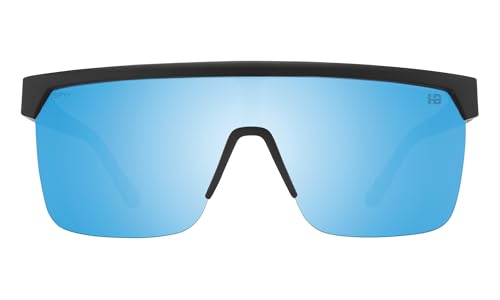 Image of Spy Optic Flynn, Shield Sunglasses, Color and Contrast Enhancing Lenses