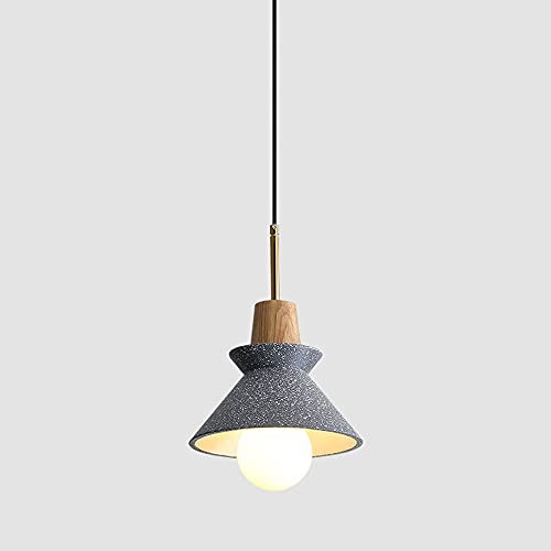 Lanterne en Résine Chic Lampe à Suspension Métal E27