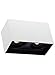 Tech Lighting 700FMEXOD620WB-LED935 Sean Lavin - 20 Degree Dual LED Flush Mount, Color Temperature: 3500, Finish Color: Matte White/Black