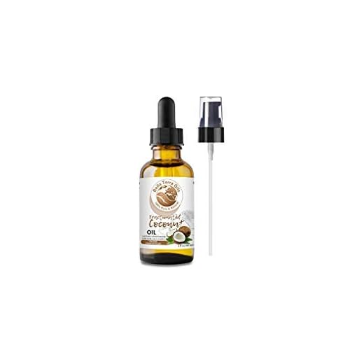 NEW Coconut Oil Fractionated. 2oz. Steam-distilled. US-made. Organic. 100% Pure. Always Liquid. Hexane-free. Carrier Oil for Essential Oils. Natural Moisturizer. For Hair, Skin, Nails, Stretch Marks.