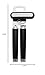 KitchenAid Classic Multifunction Can Opener and Bottle Opener Easy to Use, Razor Sharp Stainless Steel Cutting Wheel, Soft Ergonomic Handles, Black