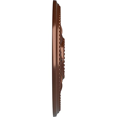 Image of Ekena Millwork CM18EDCPS Edinburgh Ceiling Medallion, Copper Penny