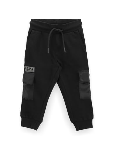Image of U.S. POLO ASSN. Kids Regular fit Boys Cotton Track Pants