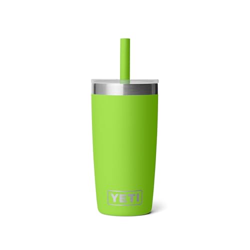 Image of YETI Rambler Jr. 10 Oz Tumbler with Silicone Straw Lid