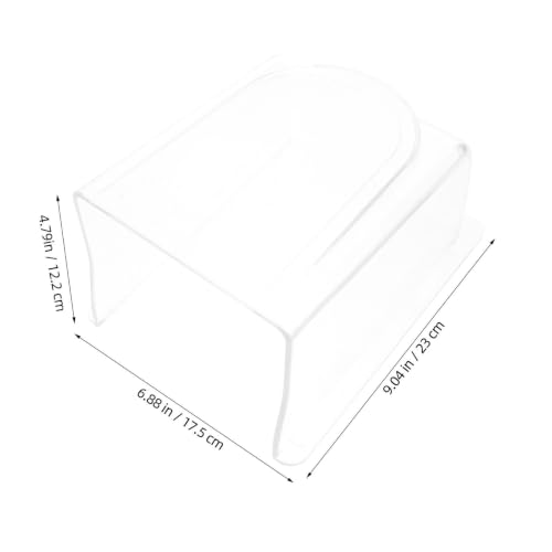 Carcasa Transparente Plástico Templado para Control de Acceso Exterior con Antimanipulación 3