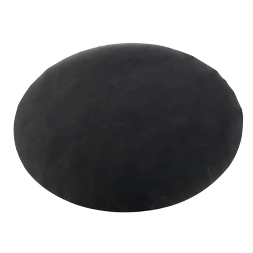 Alfombrilla reutilizable para barbacoa, horno, microondas y sartén, no resistente al calor, 40 x 33 cm, color negro, hasta 260 °C, apto para lavavajillas (40 cm)