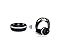 Wireless Universal TV Headphones, Monodeal Over-Ear Stereo RF Headphones With Charging Dock, LOW LATENCY Volume Adjustable For Gaming TV PC MOBILE, 25hr Battery Sound -1 Year Warranty