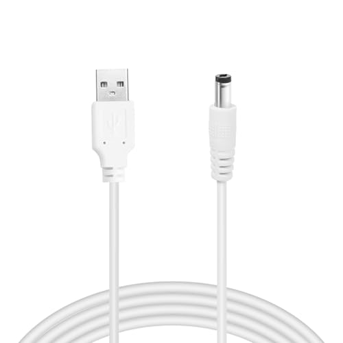 MULTIM USB Charger 5V Power Supply Cable Compatible with Skip Hop Moonlight & Melodies Nightlight Soother Owl Soother Elephant Portable Baby Soother Replacement Power Adapter Cord