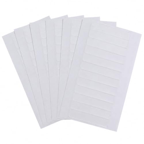 Image of Full Shine Single Sided Replacement Tape, Transparent, 0.8cm*4cm 72PCS | Replacement Tape for Hair Extensions Single Sided Tape with Transparent, Long Lasting for Gym, Swimming, Workout, Daily Use