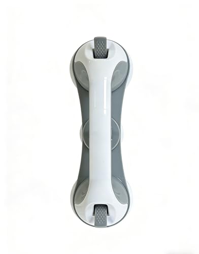 浴室専用吸盤式手すり 免打孔 お風呂湿潤環境対応 高齢者安全補助グリップ 防滑転倒防止 強力吸着 洗い場立ち上がりサポート (1)