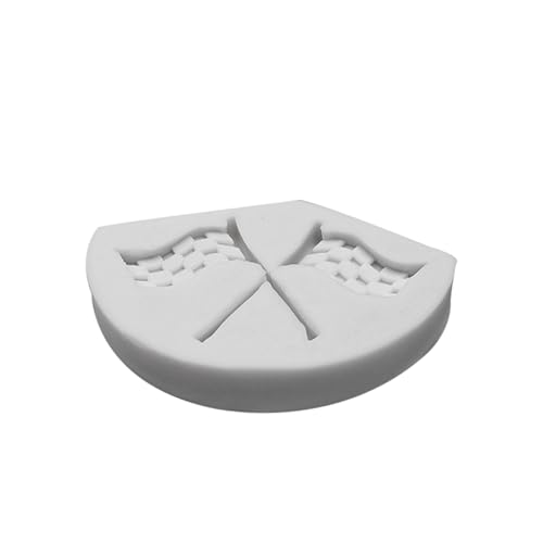 Flame Fondant Molds Hot Fires Car Tire Truck Wheel Flag Chocolate Silicone Molds For Cake Decorating Cupcake Topper Gum Paste Set Of 5 by Caregene - Image 8
