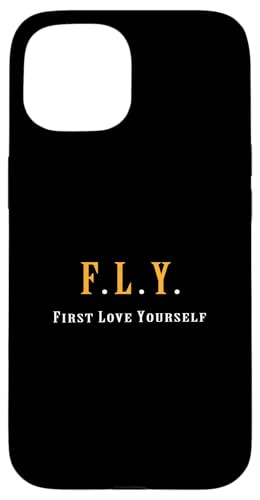 �I�����W�J���[ First Love Yourself �I�����W�O���t�B�b�N �X�}�z�P�[�X iPhone 15 �p