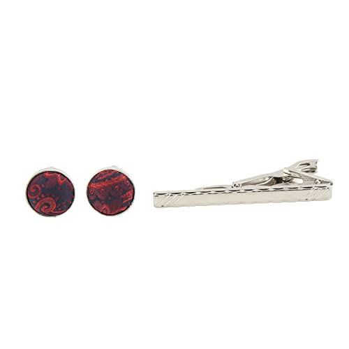 Set de 5 corbatas para hombre Buachois en seda poliéster miniatura 6