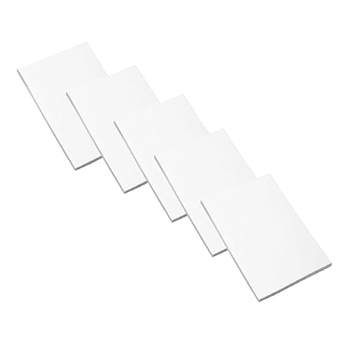 Housoutil 5 Pack Hand Carved Rubber Blocks Carving Blocks Bright Beautiful for Crafts Carving Projects