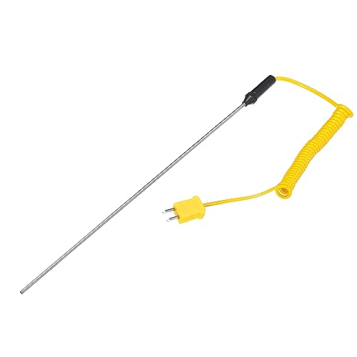 Sonde thermocouple K de surface 3x300 mm capteur temperature aiguille 1200°C