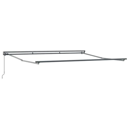 Store rétractable crème 400x300 cm protégeant du soleil avec sa toile enduite - 6