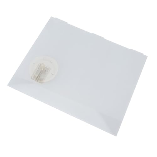 Eujgoov 12 Pouces X 9,75 Remplacement RV Porte de Glissement de Porte D'écran avec Ouvreur de Bouton Poussoir Universel Applicable pour les VR