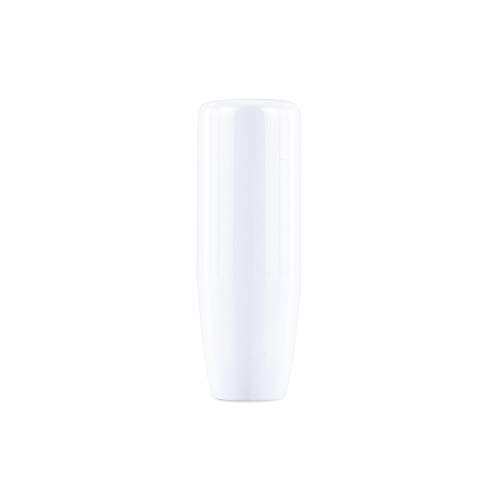 Mishimoto MMSK-WH Weighted Shift Knob, with 3 Thread Pitch Inserts for Universal Fit, White Steel
