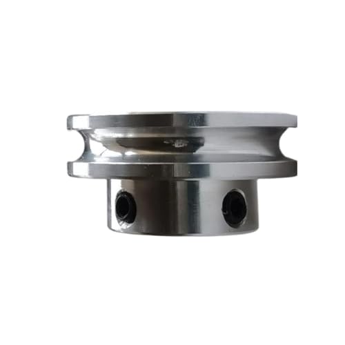 Poulie monorainure aluminium 4mm : entraînement stable et sans glissement pour moteur pas à pas