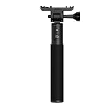 TIEOAXFT SJ20 Dual Lens Dual Cameras 4K Action Camera Waterproof 5G WiFi Touch Screen Action Cam Camera Sport Helmet New in 2024 for Vlogging with External Microphone, Remote Cont(Only Selfie Stick)