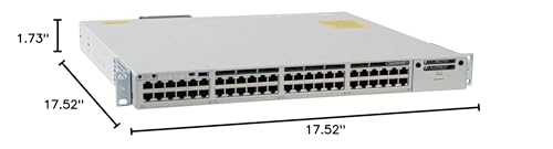 Image of Cisco C9300-48U-A 48-Port Gig UPoE Network Advantage Switch /w Dual PSU (Renewed)