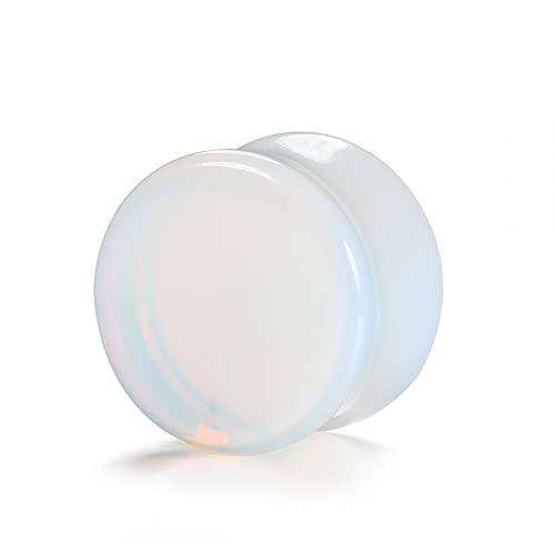 Preisvergleich Produktbild Tribal Spirit Plug Ohrplug Opalglas Größe 16mm