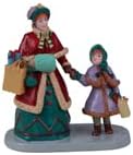 Miniatura 2 de Lemax Colección de compras navideñas con mamá #22142 Caddington Village