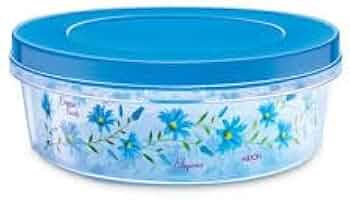 MILTON Keepex Pet Storage Jar, 1300 ml, Blue | Kitchen Container | Airtight | Food Grade | BPA Free