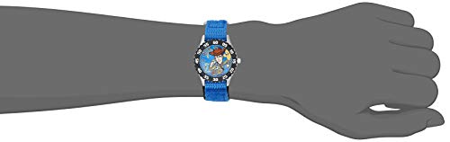 Disney Toy Story Kids' Bezel Stainless Steel Time Teacher Analog Nylon Strap Watch2