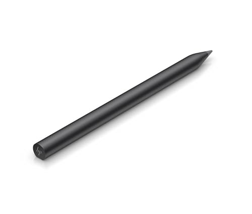 HP Rechargeable Tilt Pen, Tecnologia MPP 2.0, due Punte Intercambiabili, 2 Pulsanti Configurabili, Autonomia fino 30 Giorni, LED Batteria, App HP Pen Control, Supporto Magnetico, USB-C, Nero