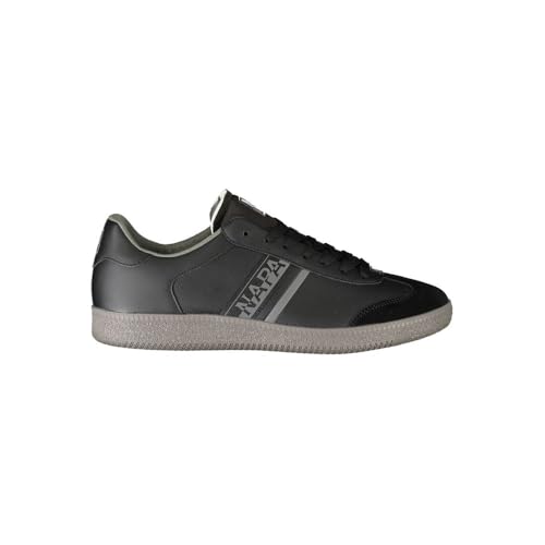 Baskets en polyester noir Napapijri pour un style streetwear élégant lors de vos sorties en ville