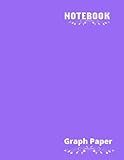  GRAPH PAPER NOTEBOOK: Quad Ruled Composition Notebook, Large Format, 8.5 X 11 In, 100 Pages Minimalist Notebook Rose Cover