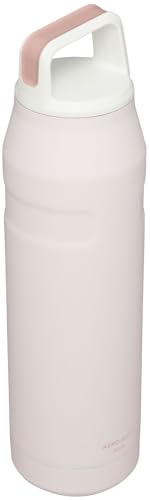 Image of Stanley IceFlow Cap and Carry Water Bottle | Wide Mouth Twist Lid | Lightweight & Leakproof for Travel & Sports | Insulated Stainless Steel | BPA-Free