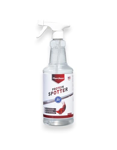Magic Finish Protein Spotter (32 Oz) – Powerful Fabric and Carpet Stain Remover Spray – Lifts...