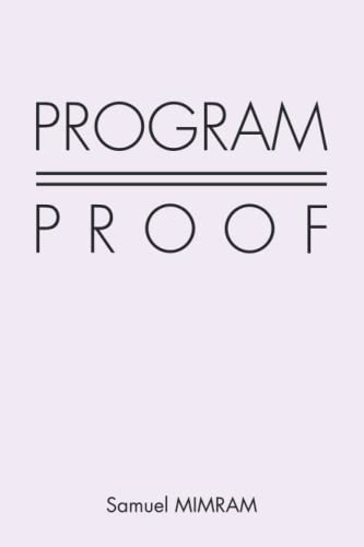 Preisvergleich Produktbild PROGRAM = PROOF